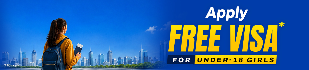Visafir visa offer banner